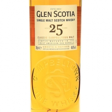 格蘭帝25年單一麥芽蘇格蘭威士忌 Glen Scotia Aged 25 Years Campbeltown Single Malt Scotch Whisky 700ml