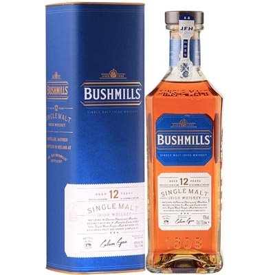 布什米爾12年單一麥芽愛爾蘭威士忌 Bushmills Aged 12 Years Single Malt Irish Whiskey 700ml