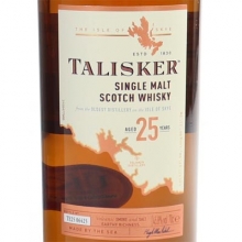 泰斯卡25年單一麥芽蘇格蘭威士忌 Talisker Aged 25 Years Single Malt Scotch Whisky 700ml