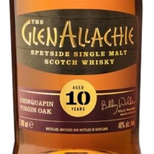 格蘭納里奇10年美國原始橡木桶單一麥芽蘇格蘭威士忌 GlenAllachie Aged 10 Yeas Chinquapin Virgin Oak Single Malt Scotch Whisky 700ml