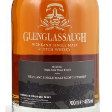 格蘭格拉索泥煤新桶單一麥芽蘇格蘭威士忌 Glenglassaugh Peated Virgin Oak Finish Highland Single Malt Scotch Whisky 700ml