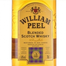 威廉彼樂(lè)調(diào)和蘇格蘭威士忌 William Peel Blended Scotch Whisky 700ml