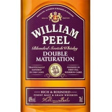 威廉彼樂雙桶陳釀?wù){(diào)和蘇格蘭威士忌 William Peel Double Maturation Blended Scotch Whisky 700ml