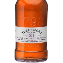托本莫瑞21年單一麥芽蘇格蘭威士忌 Tobermory Aged 21 Years  Single Malt Scotch Whisky 700ml