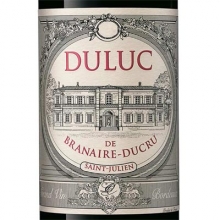 周伯通莊園副牌干紅葡萄酒 Duluc De Branaire Ducru 750ml