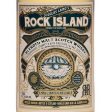 石蠔島嶼區(qū)混合麥芽蘇格蘭威士忌 Rock Island Blended Malt Scotch Whisky 700ml