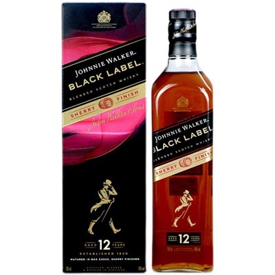 尊尼獲加黑牌雪莉桶版調(diào)和蘇格蘭威士忌 Johnnie Walker Black Label Sherry Finish Blended Scotch Whisky 700ml
