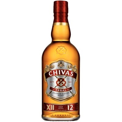 芝華士12年調(diào)和蘇格蘭威士忌 Chivas Regal Aged 12 Years Blended Scotch Whisky 700ml