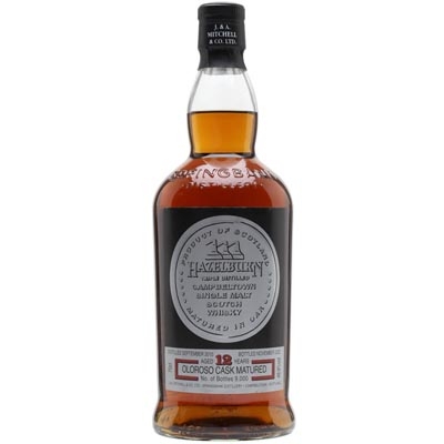 哈索本12年歐羅洛索雪莉桶單一麥芽威士忌 Hazelburn Aged 12 Years Oloroso Cask Matured Campbeltown Single Malt Scotch Whisky 700ml