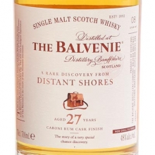 百富故事系列27年單一麥芽蘇格蘭威士忌 The Balvenie 27 Year Distant Shores Rum Cask Single Malt Scotch Whisky 700ml