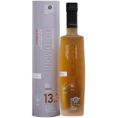 布赫拉迪泥煤怪獸13.3版單一麥芽蘇格蘭威士忌 Bruichladdich Octomore Edition 13.3 Aged 5 Years Single Malt Scotch Whisky 700ml