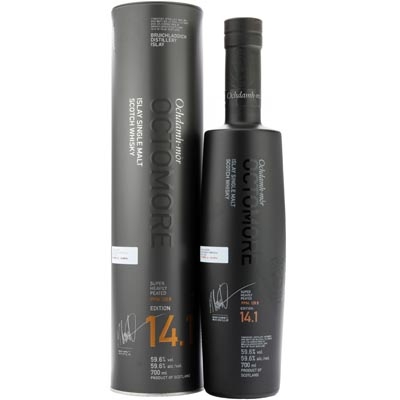布赫拉迪泥煤怪獸14.1版單一麥芽蘇格蘭威士忌 Bruichladdich Octomore Edition 14.1 Aged 5 Years Single Malt Scotch Whisky 700ml