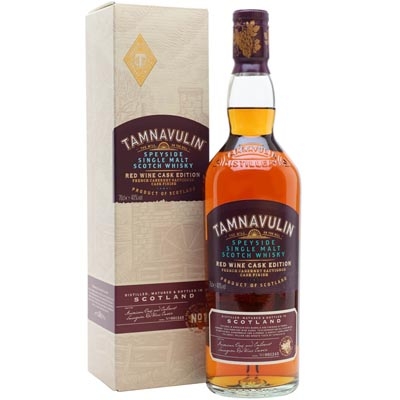 塔木嶺法國赤霞珠紅酒桶單一麥芽蘇格蘭威士忌 Tamnavulin French Cabernet Sauvignon Cask Finish Speyside Single Malt Scotch Whisky 700ml