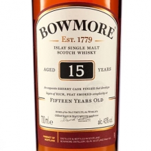 波摩15年單一麥芽蘇格蘭威士忌 Bowmore 15 Year Old Single Malt Scotch Whisky 700ml