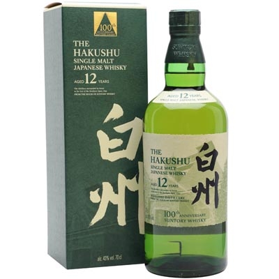 白州12年100周年紀(jì)念版單一麥芽日本威士忌 The Hakushu Aged 12 Years 100th Anniversary Single Malt Japanese Whisky 700ml