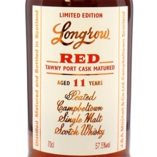 朗格羅11年茶色波特桶單一麥芽蘇格蘭威士忌 Longrow Aged 11 Years Tawny Port Cask Matured Campbeltown Single Malt Scotch Whisky 700ml