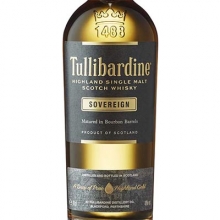 圖里巴丁薩威琳波本桶單一麥芽蘇格蘭威士忌 Tullibardine Sovereign Bourbon Cask Highland Single Malt Scotch Whisky 700ml