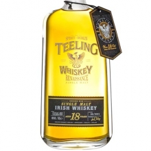 帝霖18年文藝復(fù)興第四部單一麥芽愛爾蘭威士忌 Teeling 18 Year Old Renaissance Series 4 Single Malt Irish Whiskey 700ml