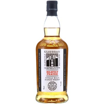 可藍(lán)重泥煤?jiǎn)我畸溠刻K格蘭威士忌 Kilkerran Heavily Peated Campbeltown Single Malt Scotch Whisky 700ml