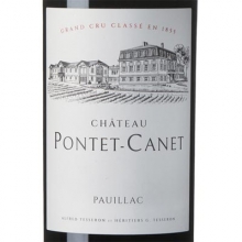 龐特卡奈莊園正牌干紅葡萄酒 Chateau Pontet Canet 750ml