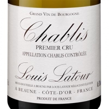 路易拉圖酒莊夏布利一級園干白葡萄酒 Louis Latour Chablis Premier Cru 750ml