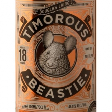 黃金鼠18年混合麥芽蘇格蘭威士忌 Timorous Beastie Aged 18 Years Highland Blended Malt Scotch Whisky 700ml