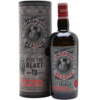 黃金鼠13年遇見野獸混合麥芽蘇格蘭威士忌 Timorous Beastie Aged 13 Years Meet The Beast Highland Blended Malt Scotch Whisky 700ml