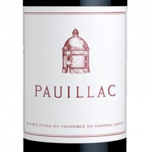拉圖莊園三牌干紅葡萄酒 Pauillac de Latour 750ml