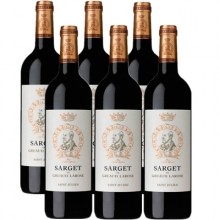 金玫瑰莊園副牌干紅葡萄酒 Sarget de Gruaud Larose 750ml