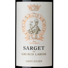 金玫瑰莊園副牌干紅葡萄酒 Sarget de Gruaud Larose 750ml