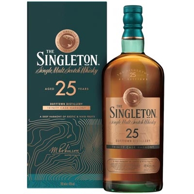 蘇格登達(dá)夫鎮(zhèn)25年單一麥芽蘇格蘭威士忌 The Singleton of Dufftown 25 Year Old Single Malt Scotch Whisky 700ml
