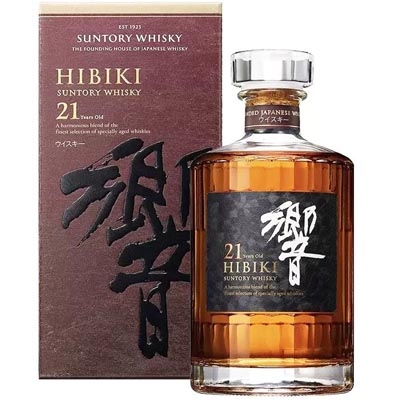 響21年日本調(diào)和威士忌 Hibiki Aged 21 Years Japanese Blended Whisky 700ml