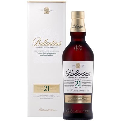 百齡壇21年調(diào)和蘇格蘭威士忌 Ballantine's Aged 21 Years Blended Scotch Whisky 700ml