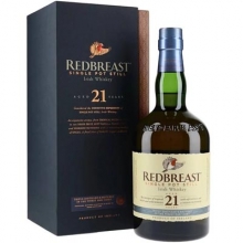 知更鳥21年單一壺式蒸餾愛爾蘭威士忌 Redbreast 21 Year Old Single Pot Still Irish Whiskey 700ml
