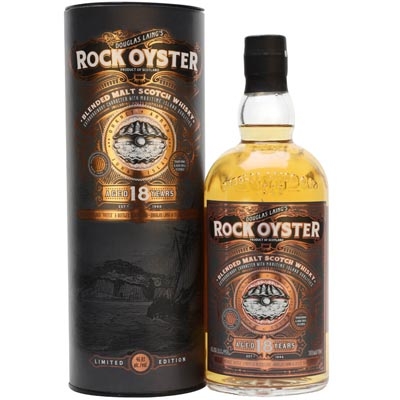石蠔18年混合麥芽蘇格蘭威士忌 Rock Oyster Aged 18 Years Blended Malt Scotch Whisky 700ml