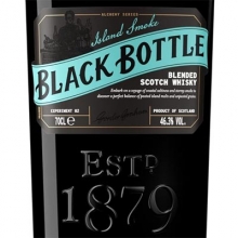 黑瓶島煙調(diào)和蘇格蘭威士忌 Black Bottle Island Smoke Blended Scotch Whisky 700ml