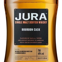 吉拉波本桶單一麥芽蘇格蘭威士忌 Jura Bourbon Cask Single Malt Scotch Whisky 700ml