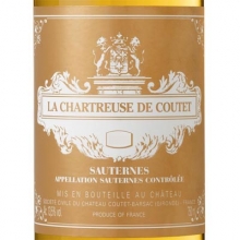 古岱莊園副牌貴腐甜白葡萄酒 La Chartreuse de Coutet 750ml