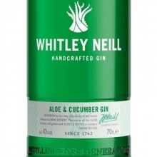 惠特利尼爾蘆薈黃瓜金酒 Whitley Neill Aloe & Cucumber Gin 700ml