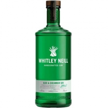 惠特利尼爾蘆薈黃瓜金酒 Whitley Neill Aloe & Cucumber Gin 700ml
