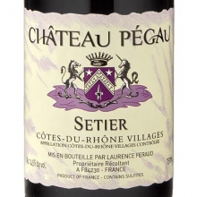 佩高酒莊羅納河谷村莊賽提爾珍藏干紅葡萄酒 Chateau Pegau Cotes du Rhone Villages Cuvee Setier 750ml