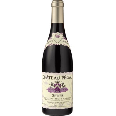 佩高酒莊羅納河谷村莊賽提爾珍藏干紅葡萄酒 Chateau Pegau Cotes du Rhone Villages Cuvee Setier 750ml