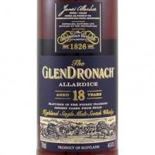 格蘭多納18年阿勒代斯單一麥芽蘇格蘭威士忌 Glendronach Aged 18 Years Allardice Highland Single Malt Scotch Whisky 700ml