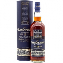 格蘭多納18年阿勒代斯單一麥芽蘇格蘭威士忌 Glendronach Aged 18 Years Allardice Highland Single Malt Scotch Whisky 700ml