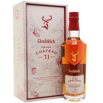格蘭菲迪31年璀璨珍藏單一麥芽蘇格蘭威士忌 Glenfiddich 31 Year Old Grand Chateau Bordeaux Wine Cask Finish Single Malt Scotch Whisky 700ml
