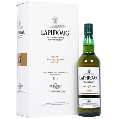 拉弗格33年伊恩·亨特之傳第三章單一麥芽蘇格蘭威士忌 Laphroaig 33 Year Old The Ian Hunter Story Book 3: Source Protector Islay Single Malt Scotch Whisky 700ml