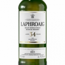 拉弗格34年伊恩·亨特之傳第五章單一麥芽蘇格蘭威士忌 Laphroaig 34 Year Old The Ian Hunter Story Book 5: Enduring Spirit Islay Single Malt Scotch Whisky 700ml