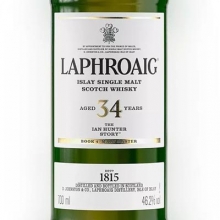 拉弗格34年伊恩·亨特之傳第四章單一麥芽蘇格蘭威士忌 Laphroaig 34 Year Old The Ian Hunter Story Book 4: Malt Master Islay Single Malt Scotch Whisky 700ml