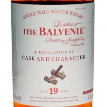 百富故事系列19年單一麥芽蘇格蘭威士忌 The Balvenie 19 Year Old Cask and Character Single Malt Scotch Whisky 700ml