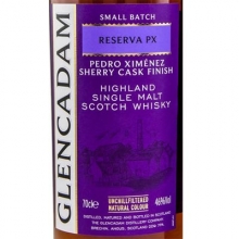 格蘭卡登珍藏PX雪莉桶單一麥芽蘇格蘭威士忌 Glencadam Reserva PX Sherry Cask Finish Highland Single Malt Scotch Whisky 700ml